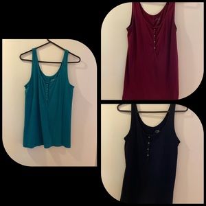 First Layer Tank Tops - Lot of 3